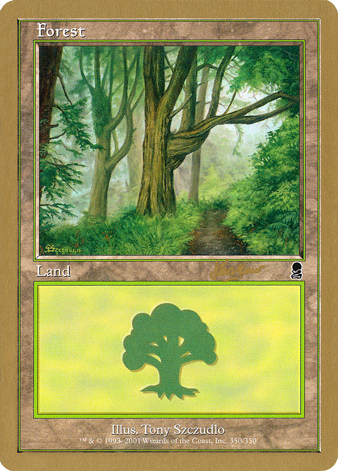 Forest (shh350) (Sim Han How) [World Championship Decks 2002] | Cracking-Singles