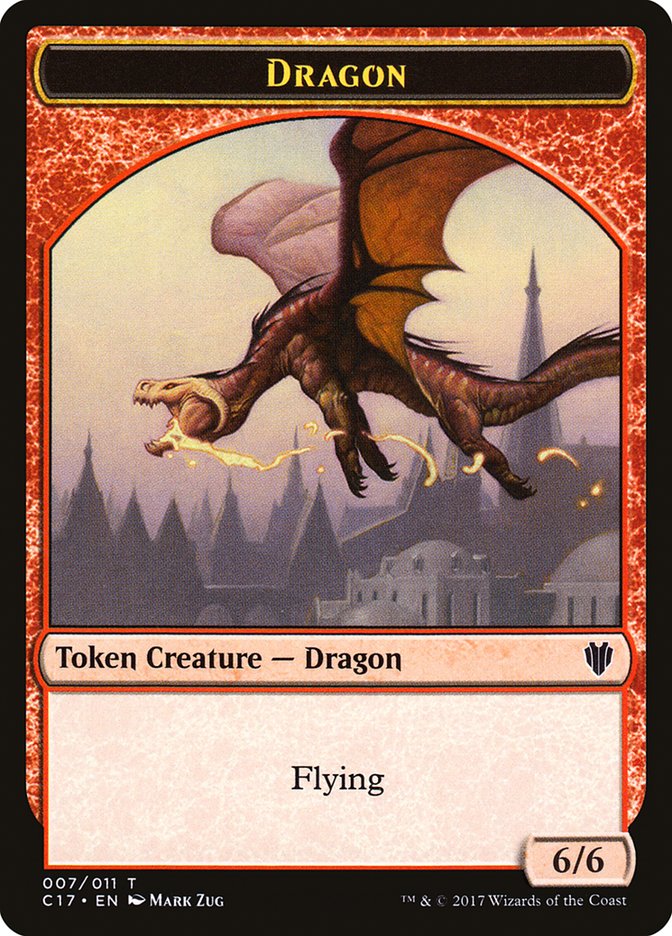 Dragon (007/011) [Commander 2017 Tokens] | Cracking-Singles