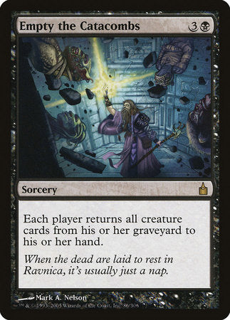 Empty the Catacombs [Ravnica: City of Guilds] | Cracking-Singles