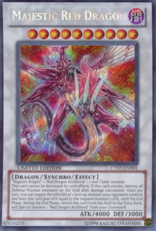 Majestic Red Dragon [CT07-EN001] Secret Rare | Cracking-Singles