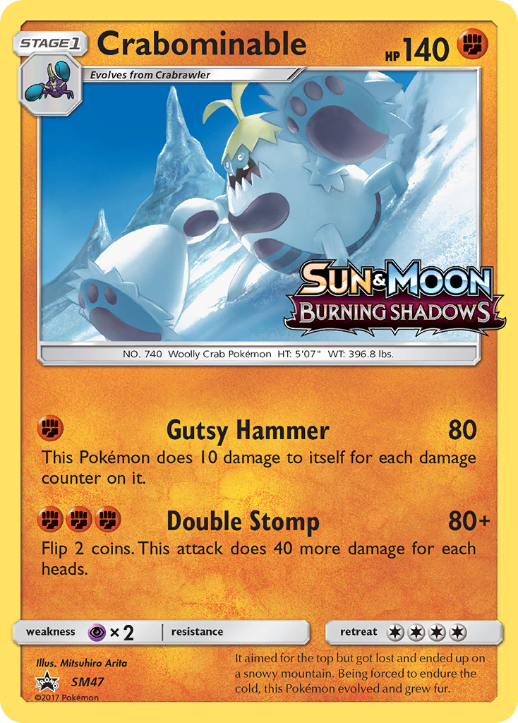 Crabominable (SM47) [Sun & Moon: Black Star Promos] | Cracking-Singles