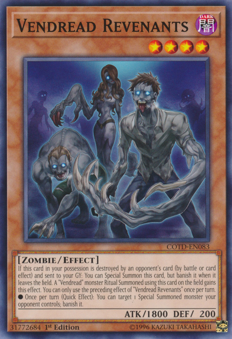 Vendread Revenants [COTD-EN083] Common | Cracking-Singles