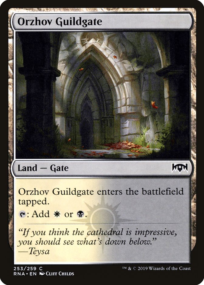 Orzhov Guildgate (253/259) [Ravnica Allegiance] | Cracking-Singles