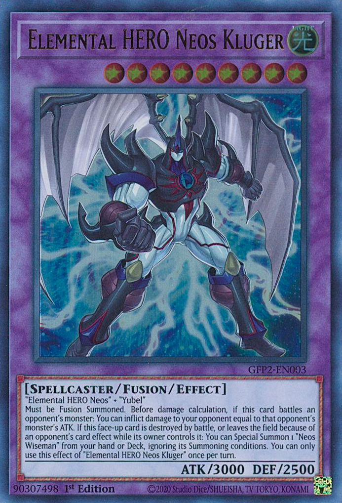 Elemental HERO Neos Kluger [GFP2-EN003] Ultra Rare | Cracking-Singles