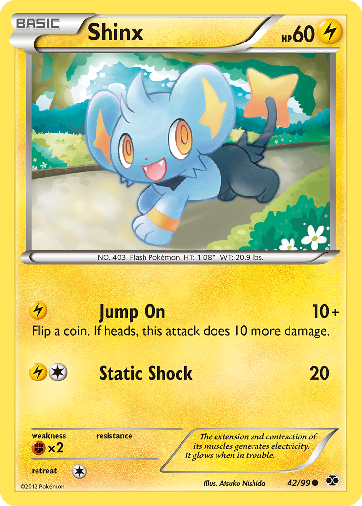 Shinx (42/99) [Black & White: Next Destinies] | Cracking-Singles