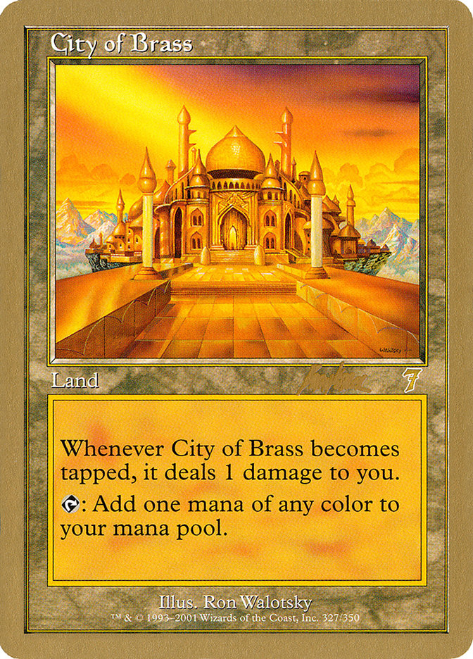 City of Brass (Brian Kibler) [World Championship Decks 2002] | Cracking-Singles