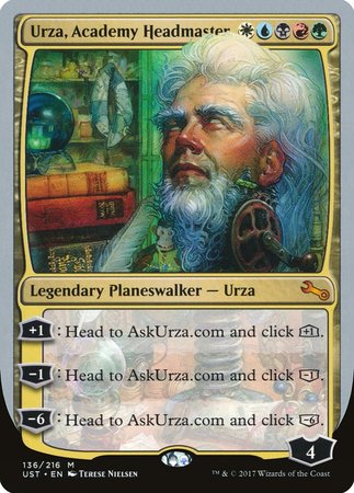 Urza, Academy Headmaster [Unstable] | Cracking-Singles