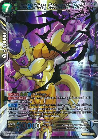 Golden Frieza, Resurrected Terror [BT1-086] | Cracking-Singles