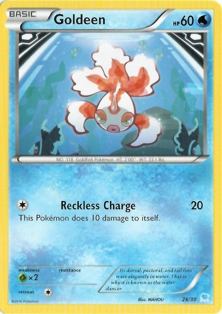 Goldeen (26/30) [XY: Trainer Kit 3 - Suicune] | Cracking-Singles