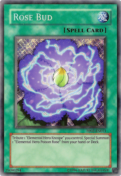 Rose Bud [PP02-EN011] Secret Rare | Cracking-Singles