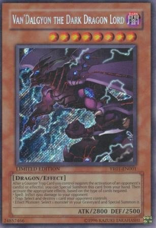 Van'Dalgyon The Dark Dragon Lord [YR01-EN001] Secret Rare | Cracking-Singles