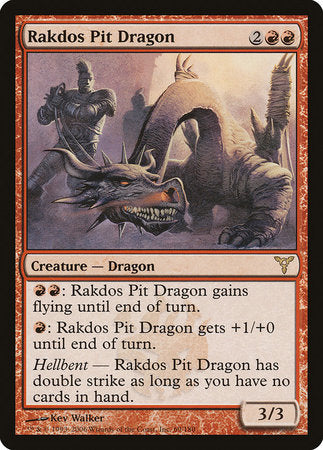 Rakdos Pit Dragon [Dissension] | Cracking-Singles