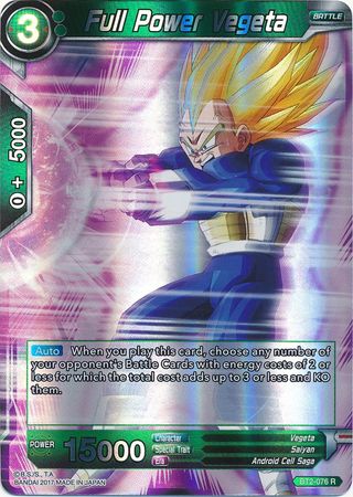 Full Power Vegeta [BT2-076] | Cracking-Singles