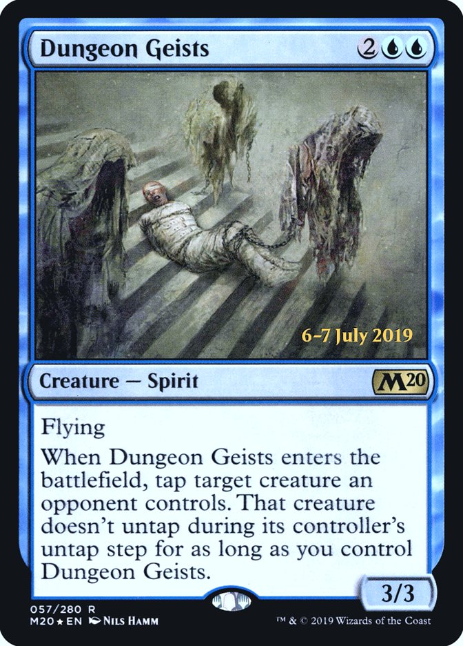 Dungeon Geists  [Core Set 2020 Prerelease Promos] | Cracking-Singles