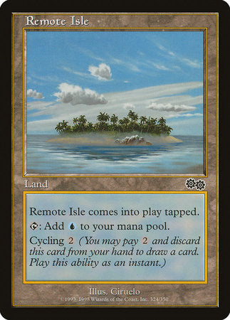 Remote Isle [Urza's Saga] | Cracking-Singles