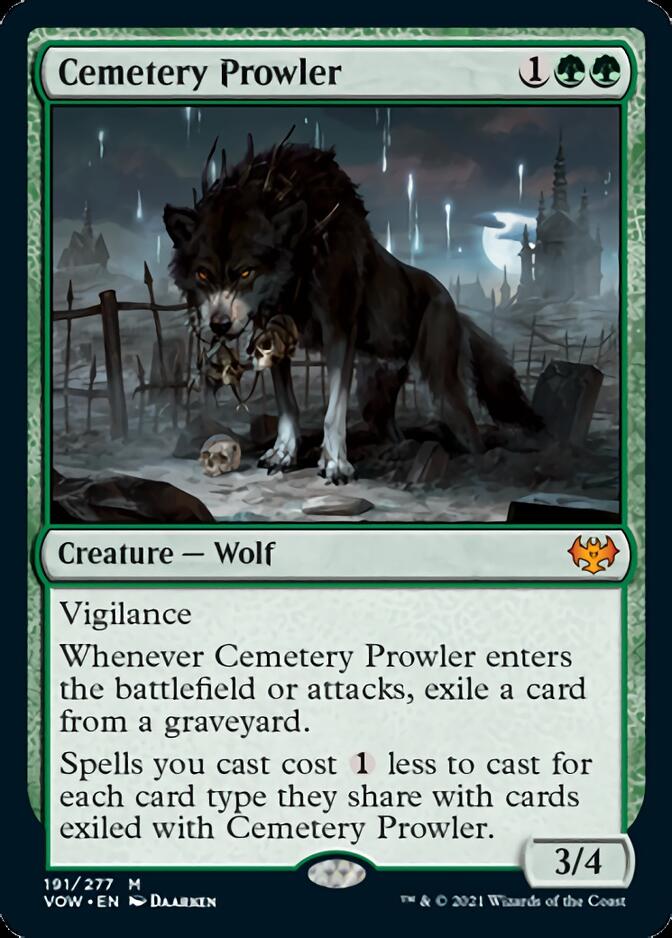 Cemetery Prowler [Innistrad: Crimson Vow] | Cracking-Singles