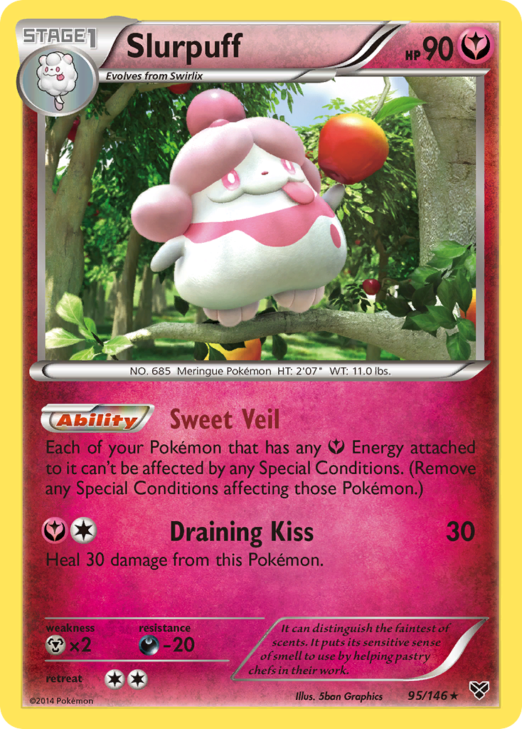 Slurpuff (95/146) [XY: Base Set] | Cracking-Singles