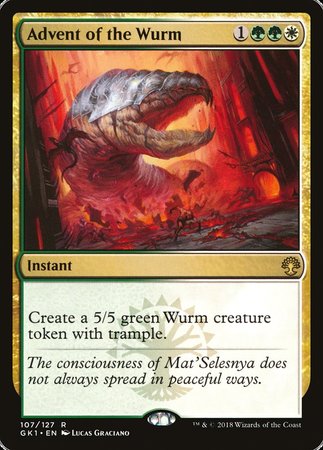 Advent of the Wurm [GRN Guild Kit] | Cracking-Singles