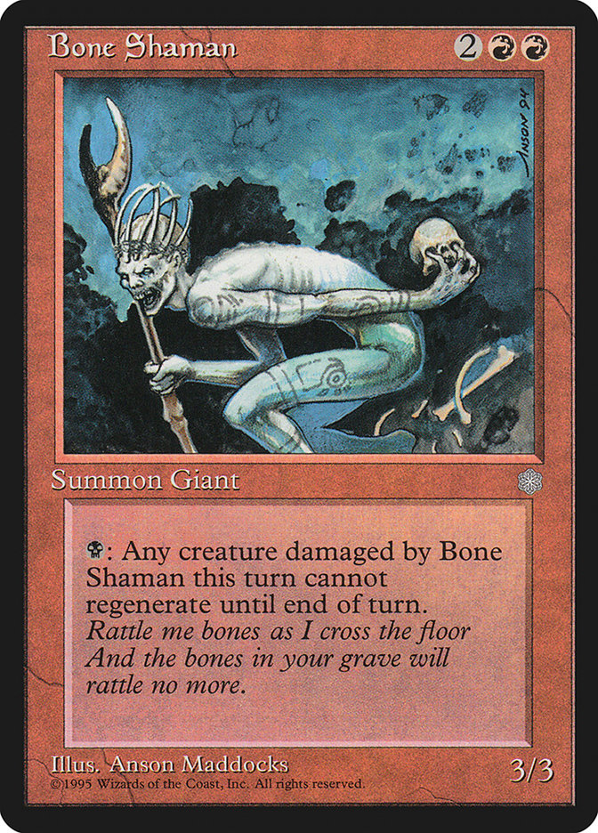 Bone Shaman [Ice Age] | Cracking-Singles