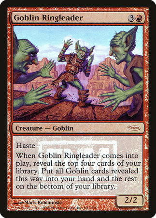 Goblin Ringleader [Friday Night Magic 2007] | Cracking-Singles