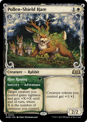 Pollen-Shield Hare // Hare Raising (Promo Pack) [Wilds of Eldraine Promos] | Cracking-Singles