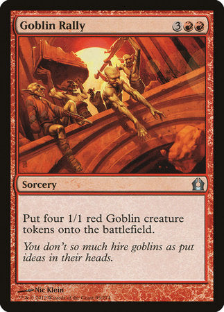 Goblin Rally [Return to Ravnica] | Cracking-Singles