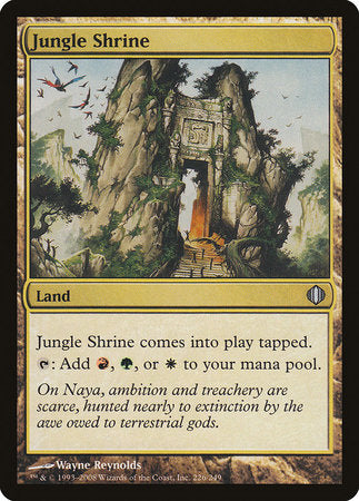 Jungle Shrine [Shards of Alara] | Cracking-Singles