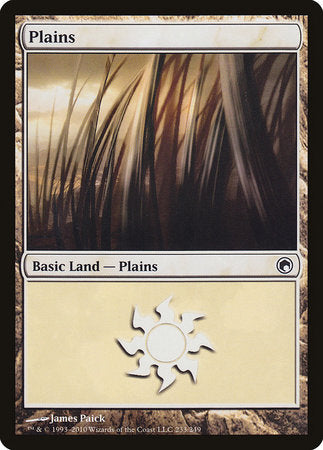 Plains (233) [Scars of Mirrodin] | Cracking-Singles