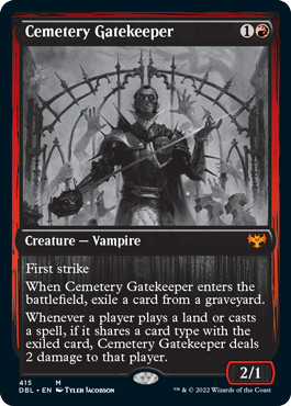 Cemetery Gatekeeper [Innistrad: Double Feature] | Cracking-Singles