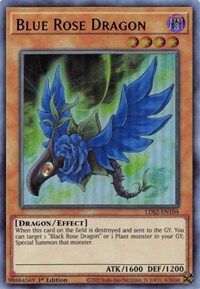 Blue Rose Dragon (Purple) [LDS2-EN104] Ultra Rare | Cracking-Singles