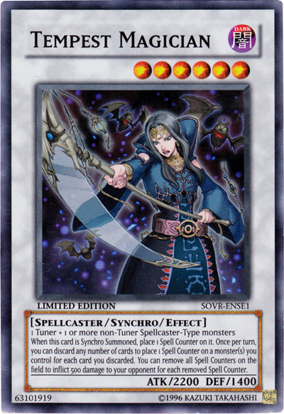 Tempest Magician [SOVR-ENSE1] Super Rare | Cracking-Singles