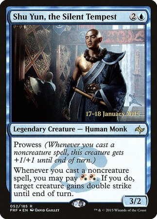 Shu Yun, the Silent Tempest [Fate Reforged Promos] | Cracking-Singles