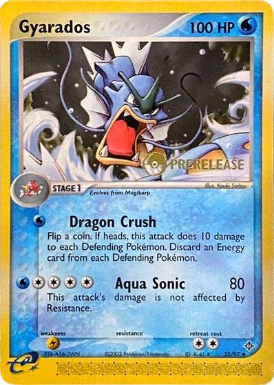 Gyarados (32/97) (Prerelease Promo) [EX: Dragon] | Cracking-Singles