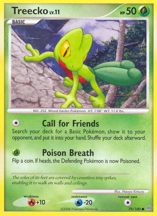 Treecko (79/100) [Diamond & Pearl: Stormfront] | Cracking-Singles