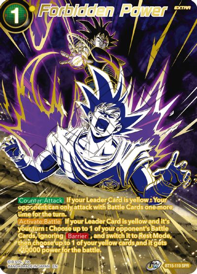 Forbidden Power (SPR) [BT15-119] | Cracking-Singles