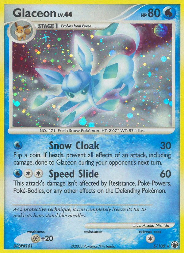 Glaceon (5/100) [Diamond & Pearl: Majestic Dawn] | Cracking-Singles