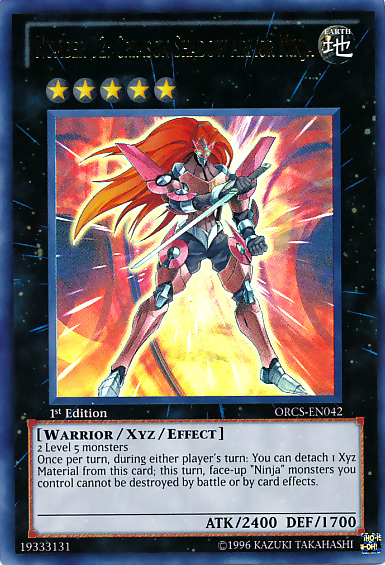 Number 12: Crimson Shadow Armor Ninja [ORCS-EN042] Ultra Rare | Cracking-Singles