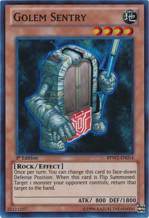 Golem Sentry [BPW2-EN014] Super Rare | Cracking-Singles