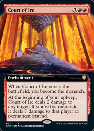 Court of Ire (Extended Art) [Commander Legends] | Cracking-Singles