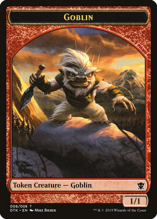 Goblin Token [Dragons of Tarkir Tokens] | Cracking-Singles