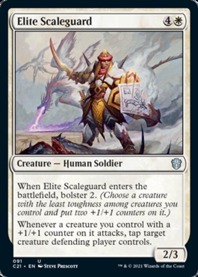 Elite Scaleguard [Commander 2021] | Cracking-Singles