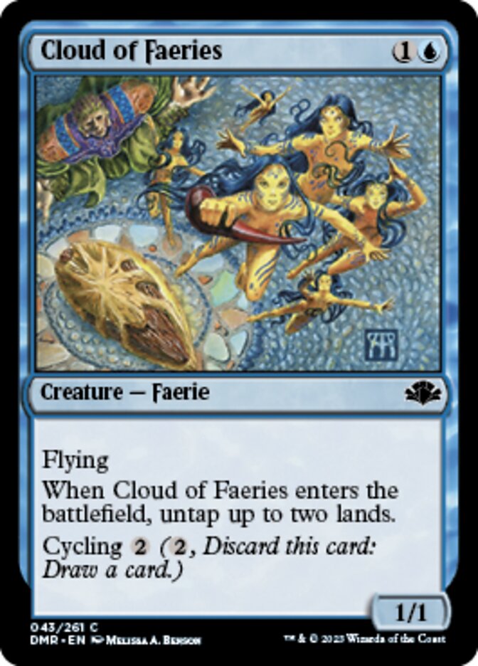 Cloud of Faeries [Dominaria Remastered] | Cracking-Singles