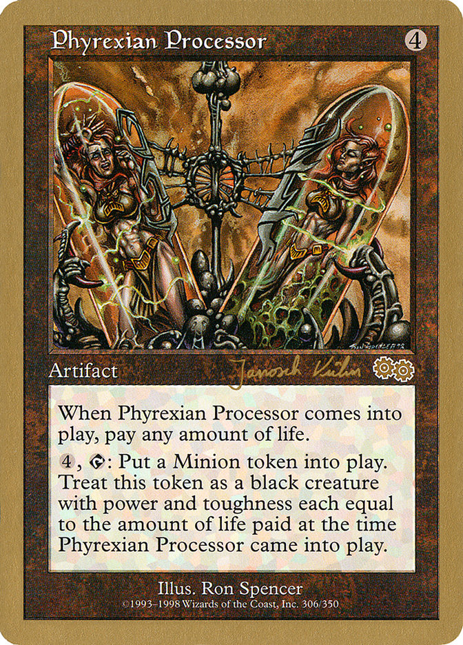 Phyrexian Processor (Janosch Kuhn) [World Championship Decks 2000] | Cracking-Singles