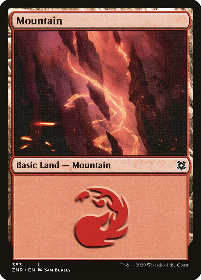 Mountain (383) [Zendikar Rising] | Cracking-Singles