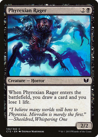 Phyrexian Rager [Commander 2015] | Cracking-Singles