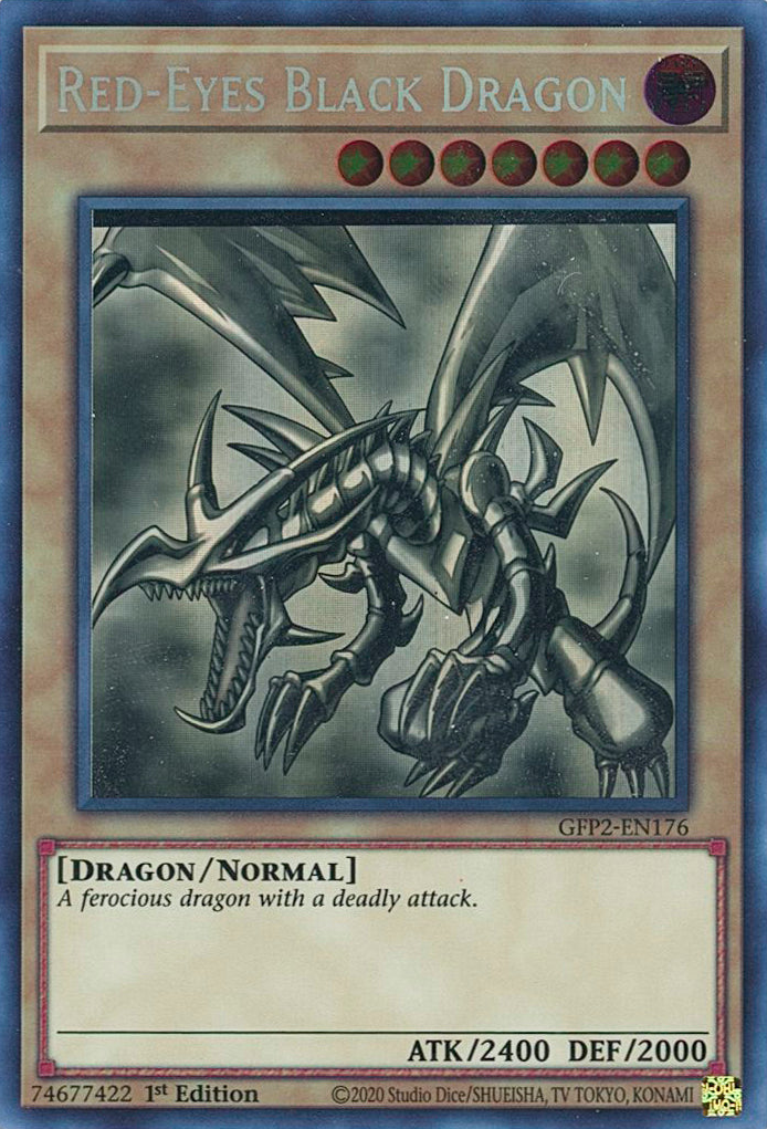 Red-Eyes Black Dragon [GFP2-EN176] Ghost Rare | Cracking-Singles