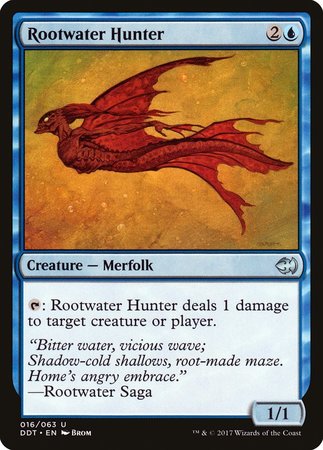 Rootwater Hunter [Duel Decks: Merfolk vs. Goblins] | Cracking-Singles