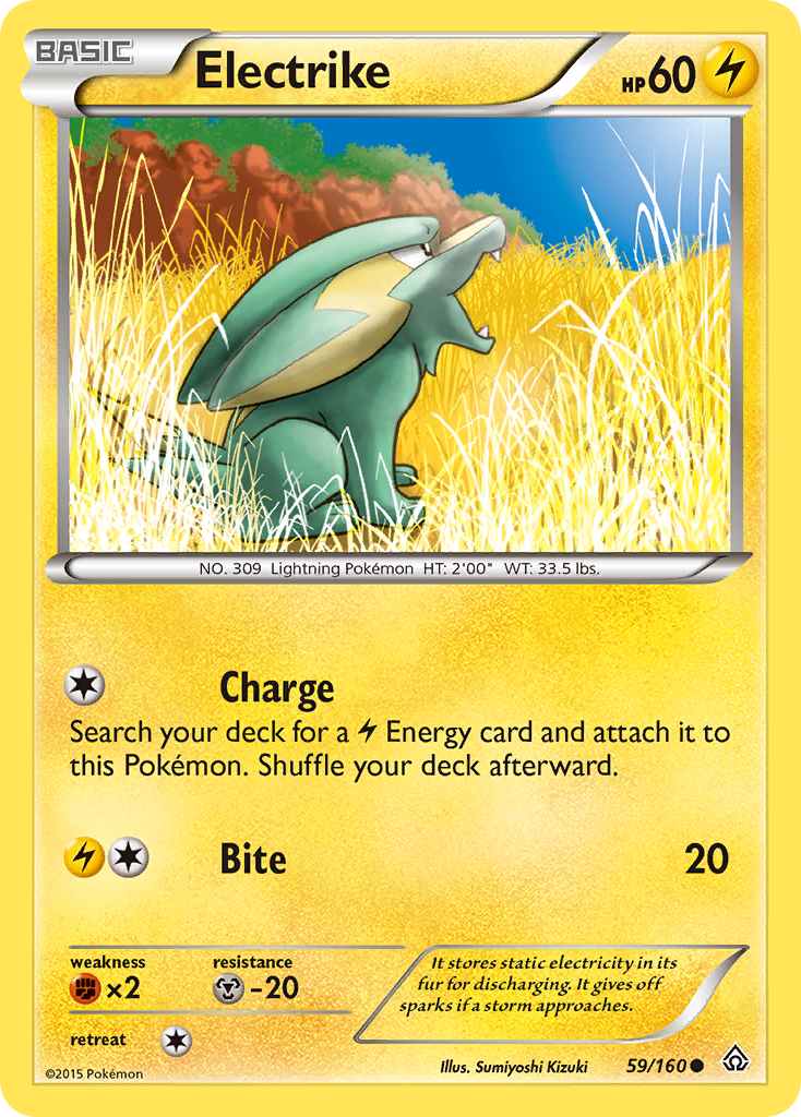 Electrike (59/160) [XY: Primal Clash] | Cracking-Singles