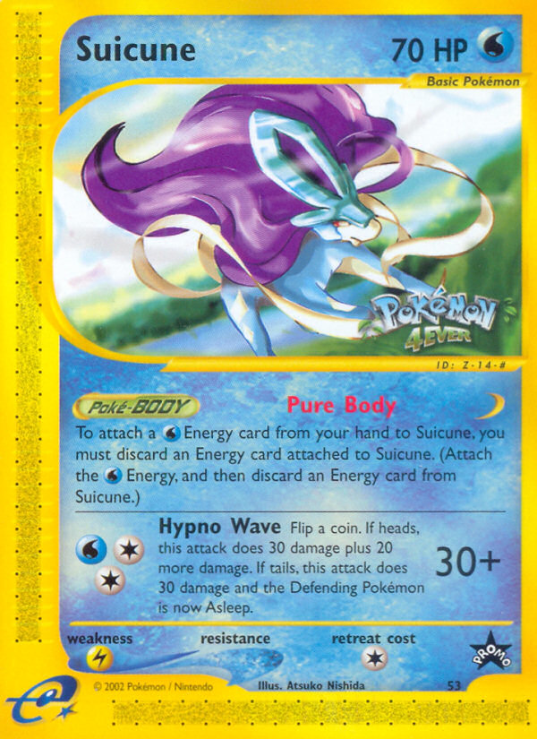 Suicune (53) [Wizards of the Coast: Black Star Promos] | Cracking-Singles