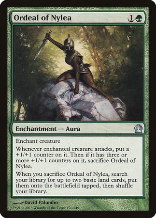 Ordeal of Nylea [Theros] | Cracking-Singles